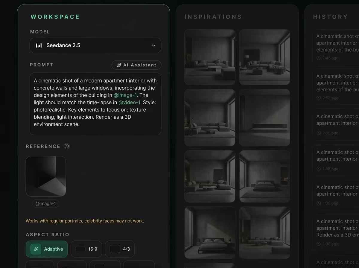 Montage sequence planned from a detailed multi-shot prompt